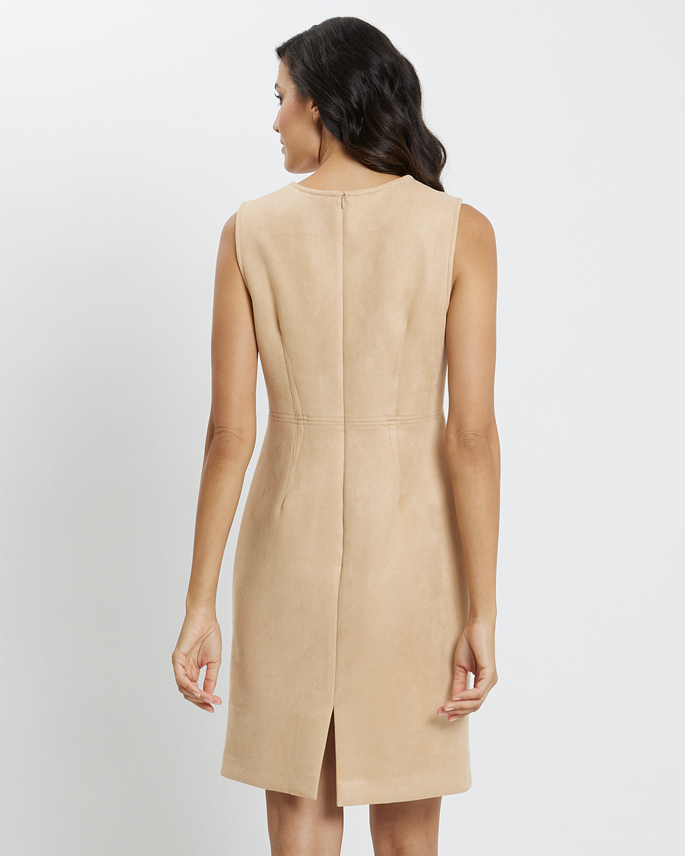 Camel clearance sheath dress