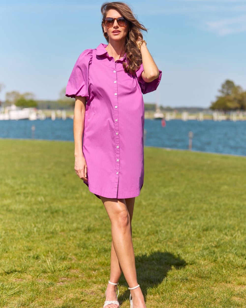 Lovey Dress - Stretch Poplin