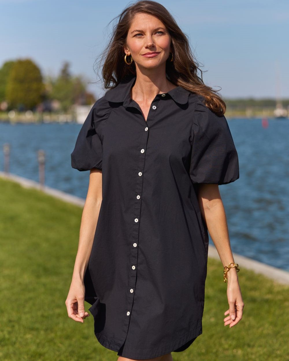 Lovey Dress - Stretch Poplin