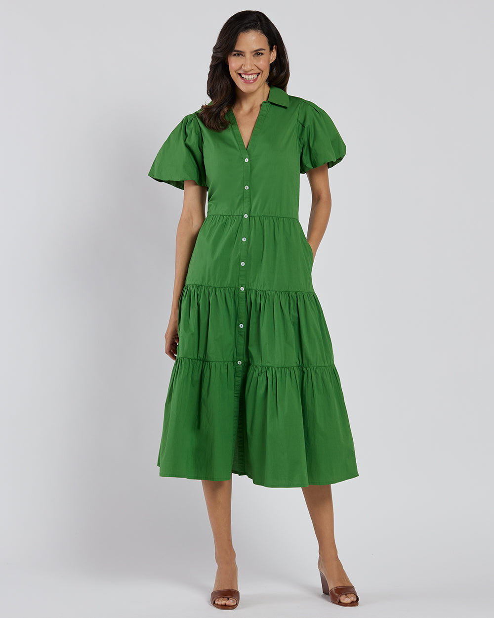 Betsy Dress - Stretch Poplin