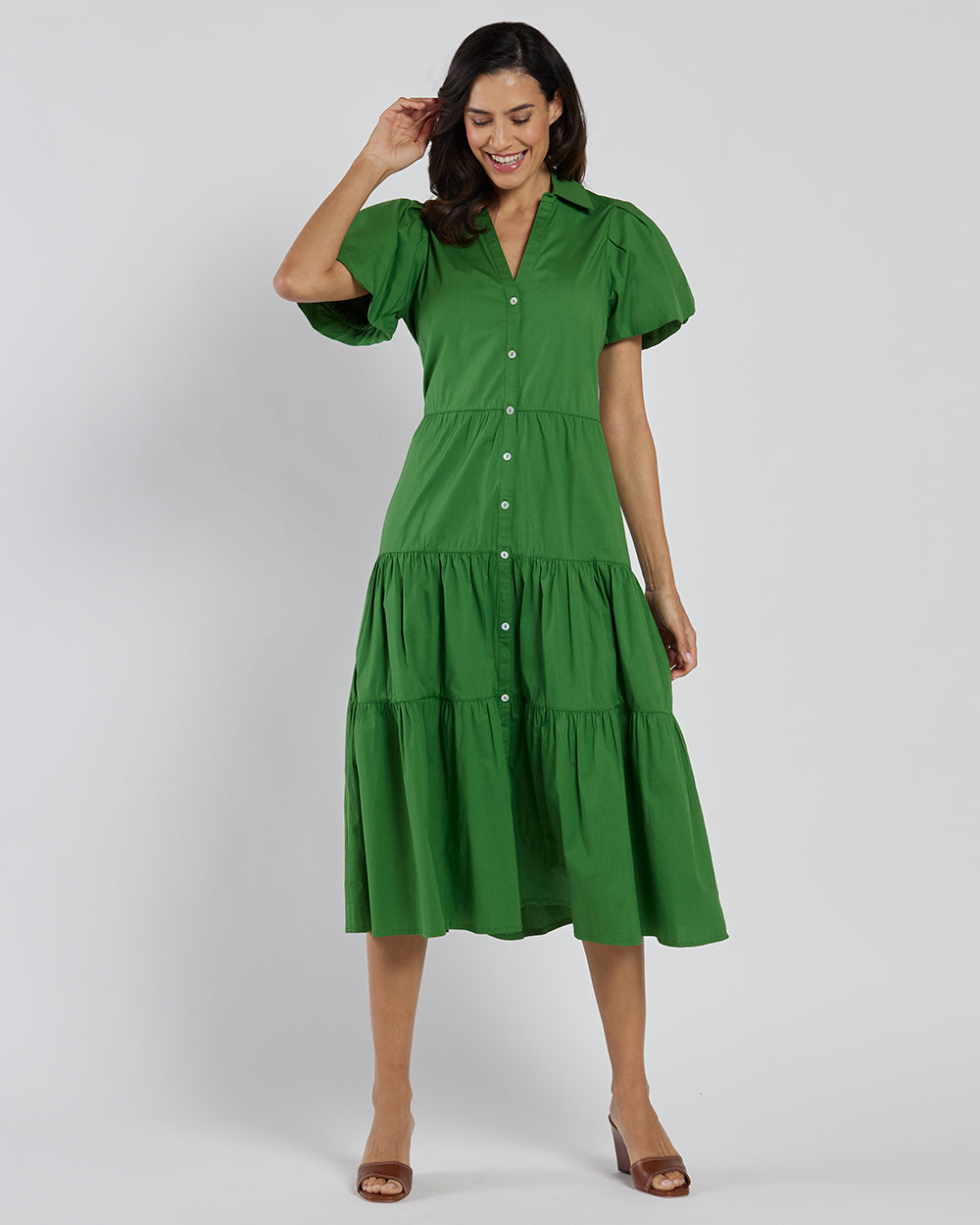 Betsy Dress - Stretch Poplin