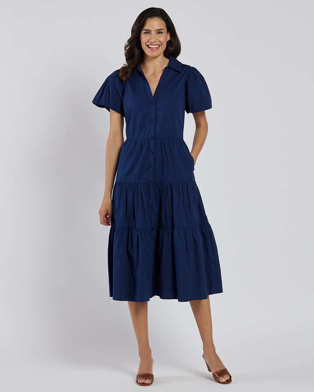 Betsy Dress - Stretch Poplin