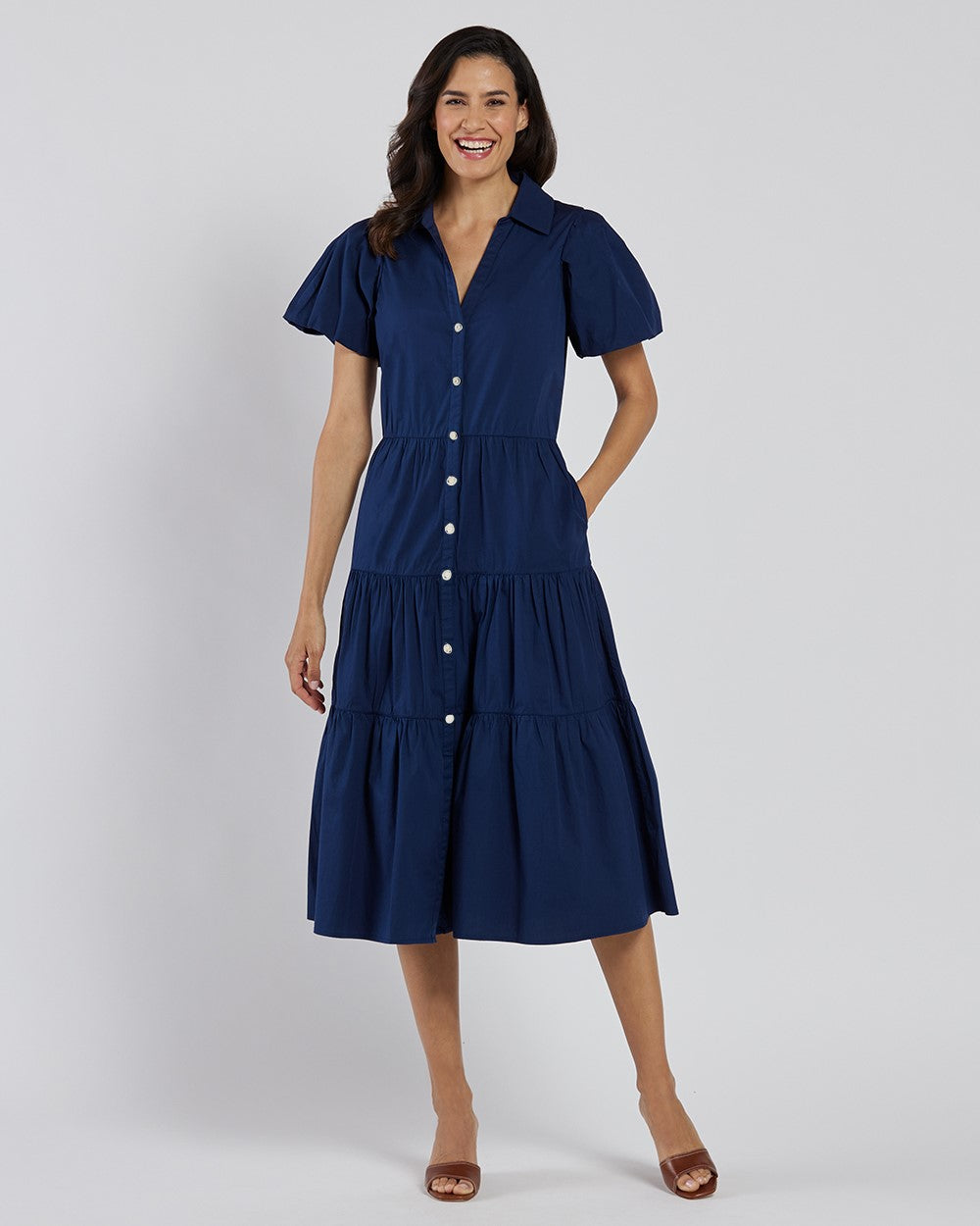 Betsy Dress - Stretch Poplin