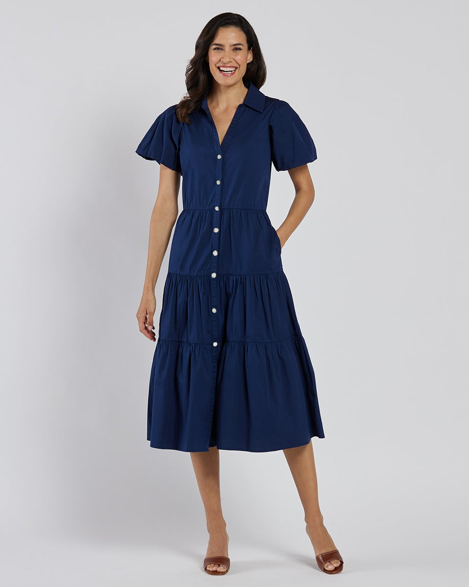 【shalom】25ss VACANCE STAR DRESS Clarisse - 810593 | Boom Babies