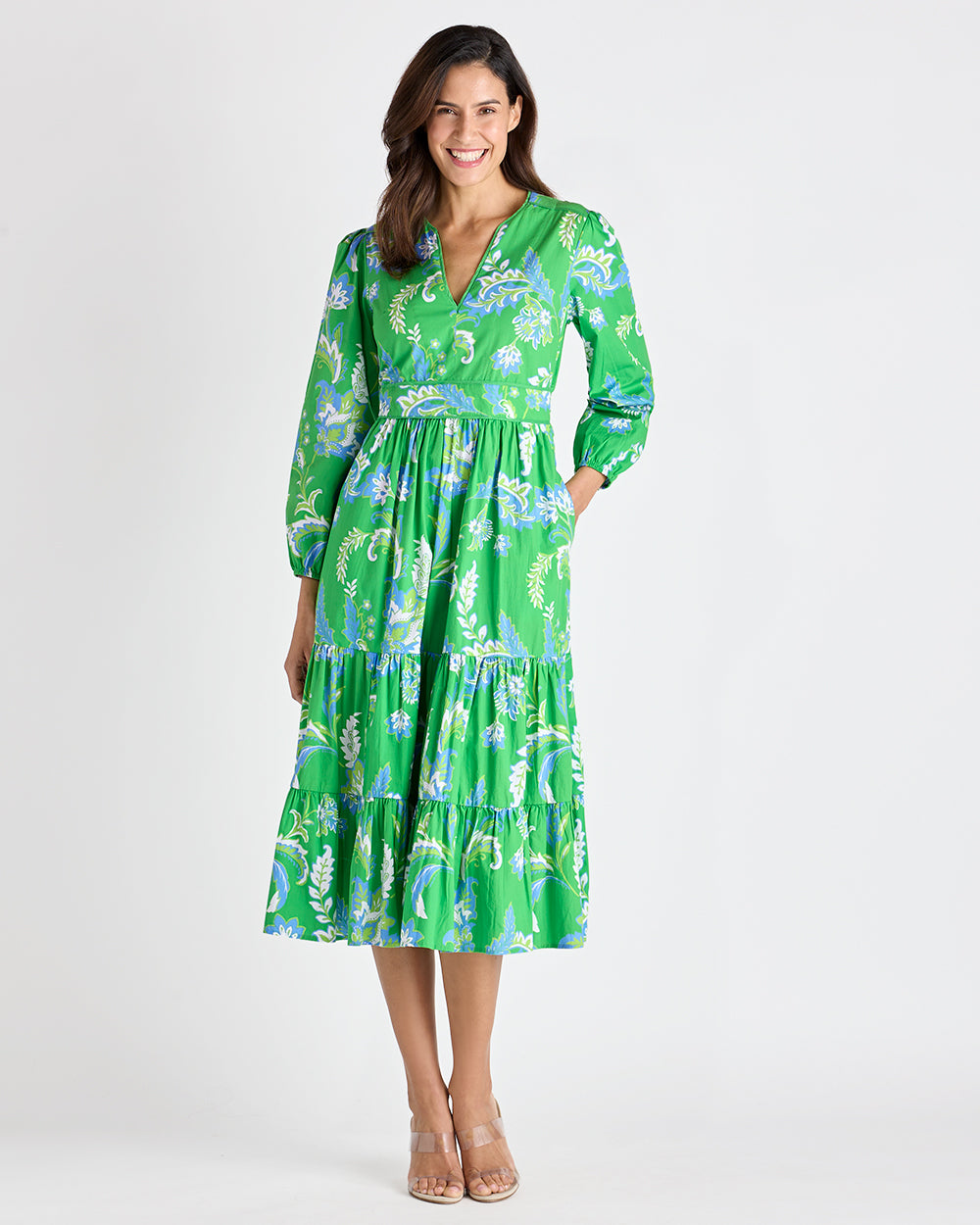 Alma  Dress - Stretch Poplin