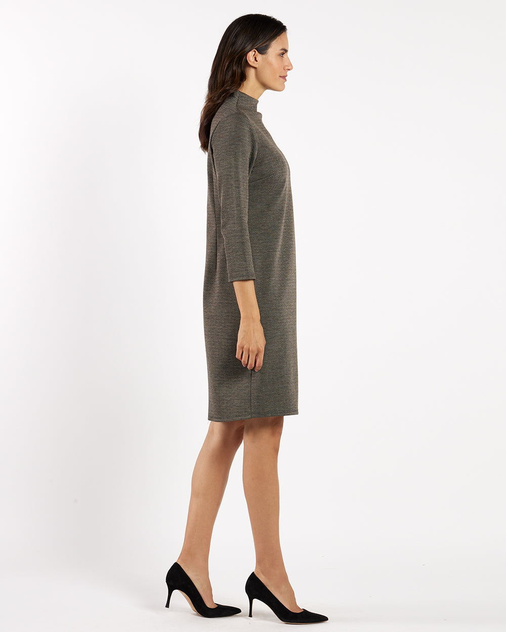 Gertie Dress - Textured Plaid