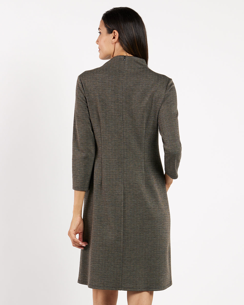 Gertie Dress - Textured Plaid