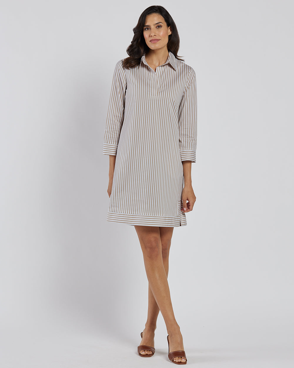 Finley Dress - Cotton Shirting