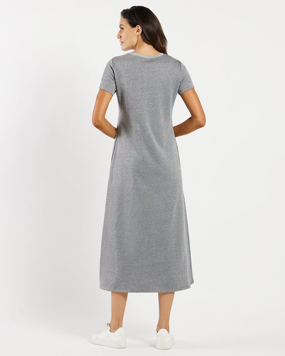 Alexandra Dress - Lurex Terry