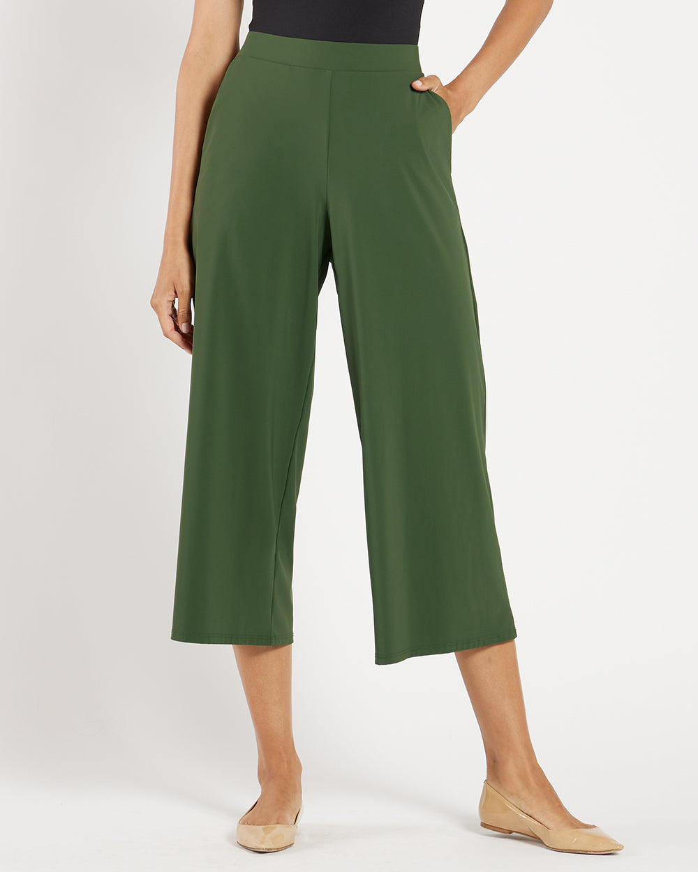 rennes — Album di Famiglia | Wide & Short Trousers in Pinstripe