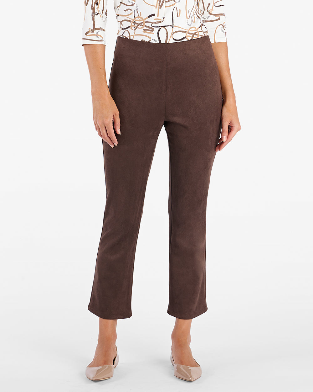 Grayson Pant - Faux Suede