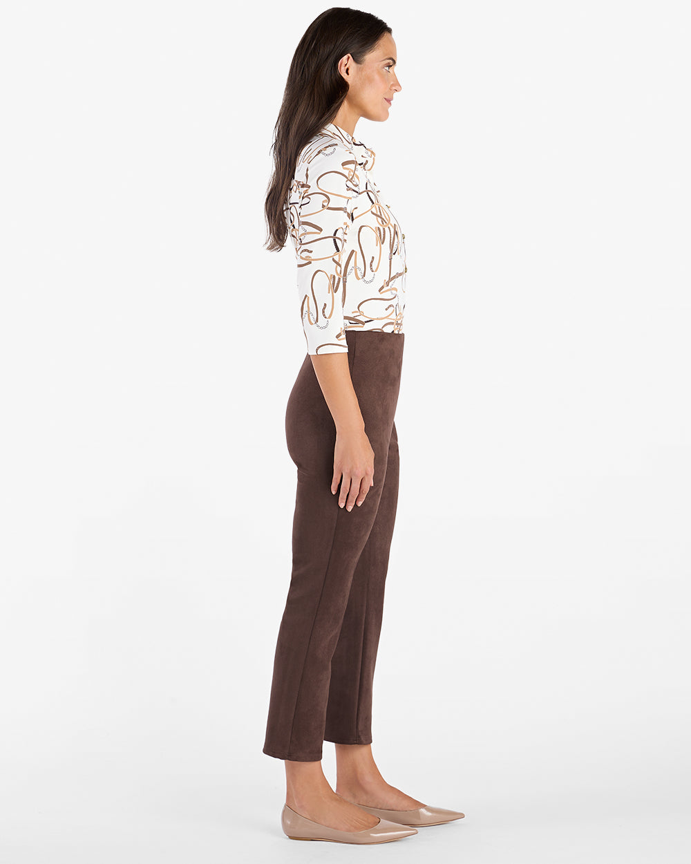 Grayson Pant - Faux Suede