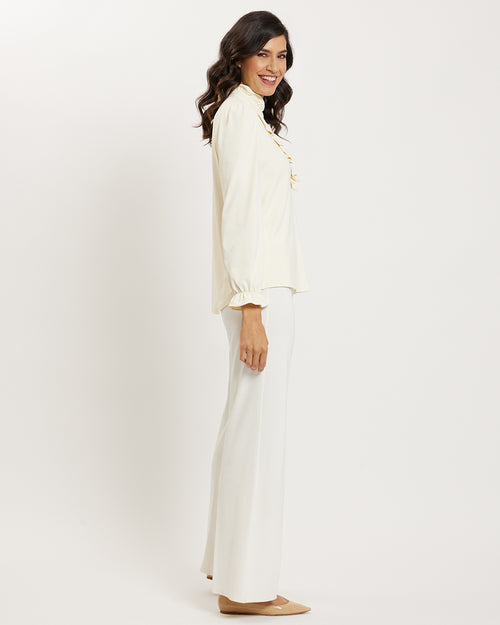 JUDY AND MARY Tシャツ白L THE POWER SAUCE 97 Wren Top in Cream | Jude Connally