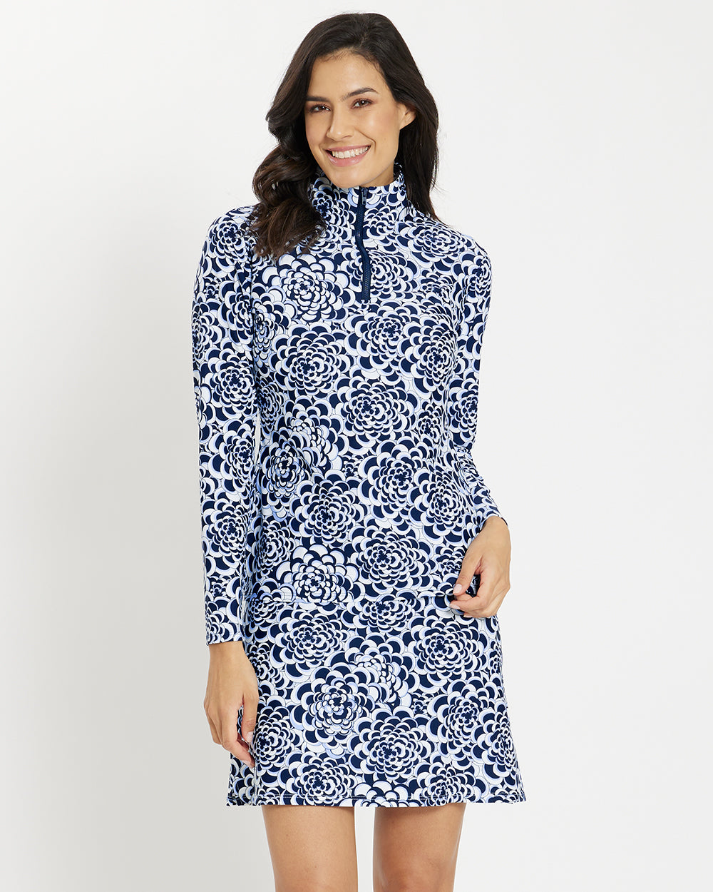 Cindy Top Jude Cloth in Blooms Navy | Jude Connally