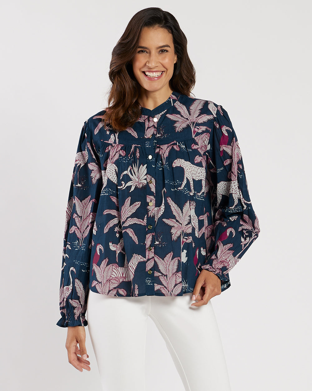 Lorraine Top - Cotton Voile