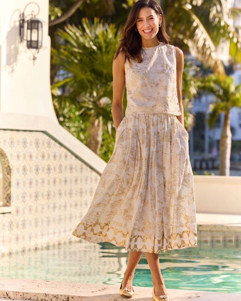Meredith Skirt - Cotton Voile