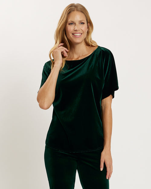 Sophie Top - Stretch Velvet