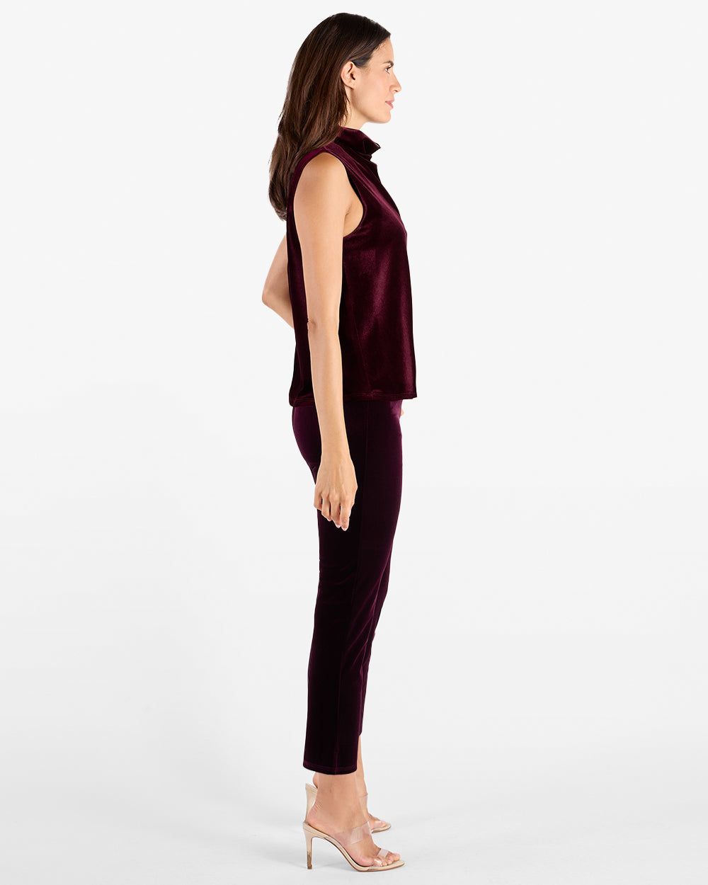 Octavia Top - Stretch Velvet
