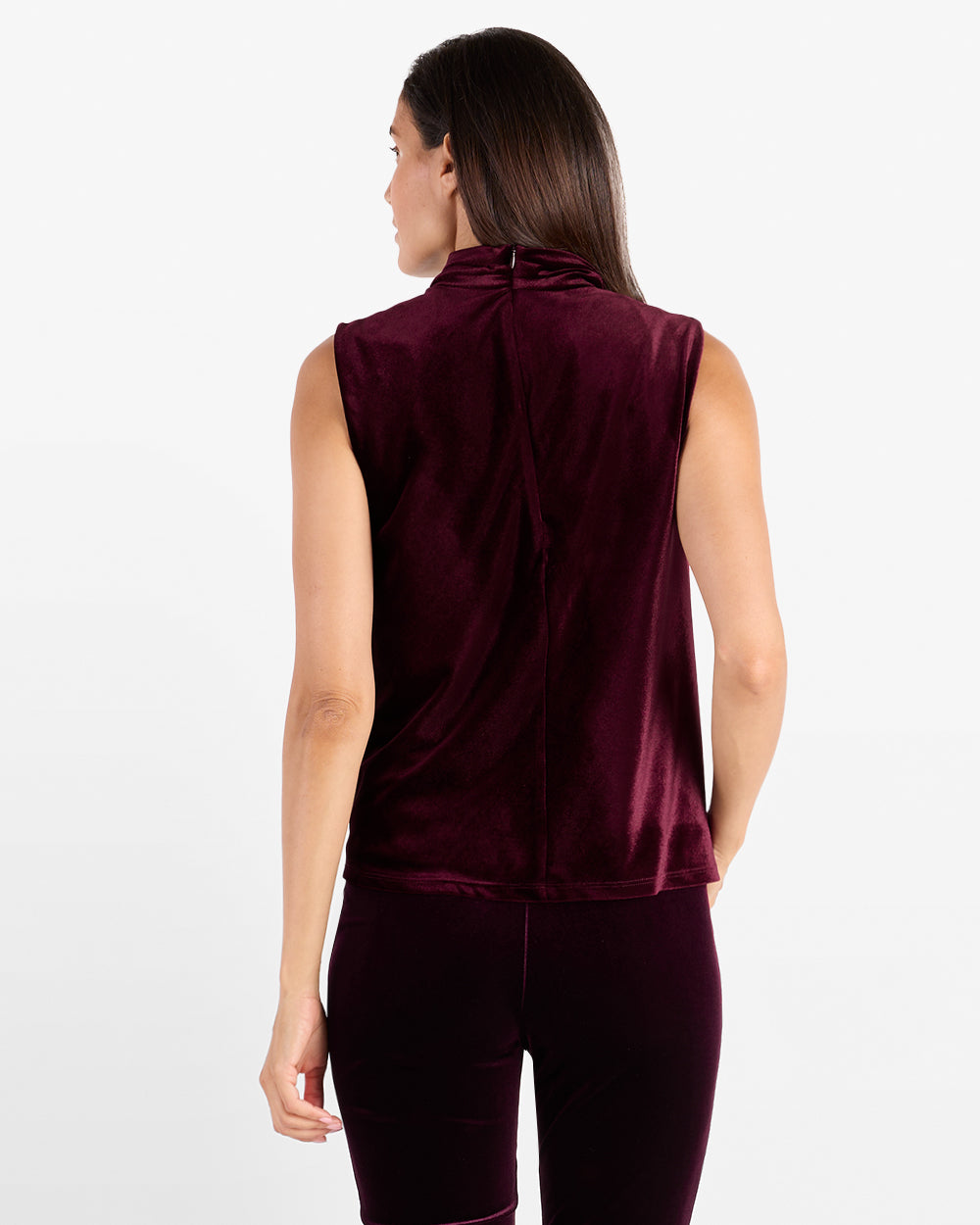 Octavia Top - Stretch Velvet