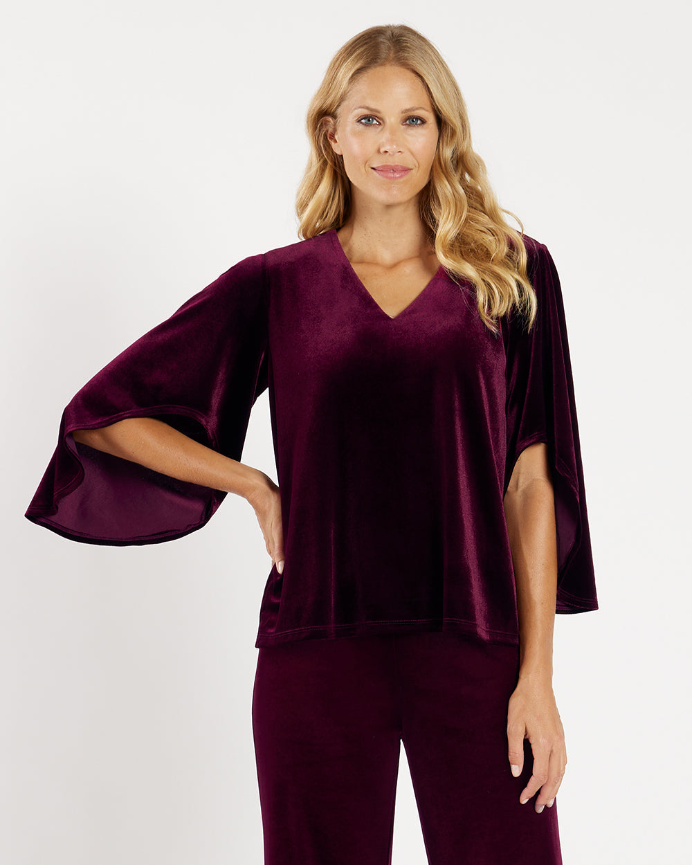 Daniella Top - Stretch Velvet