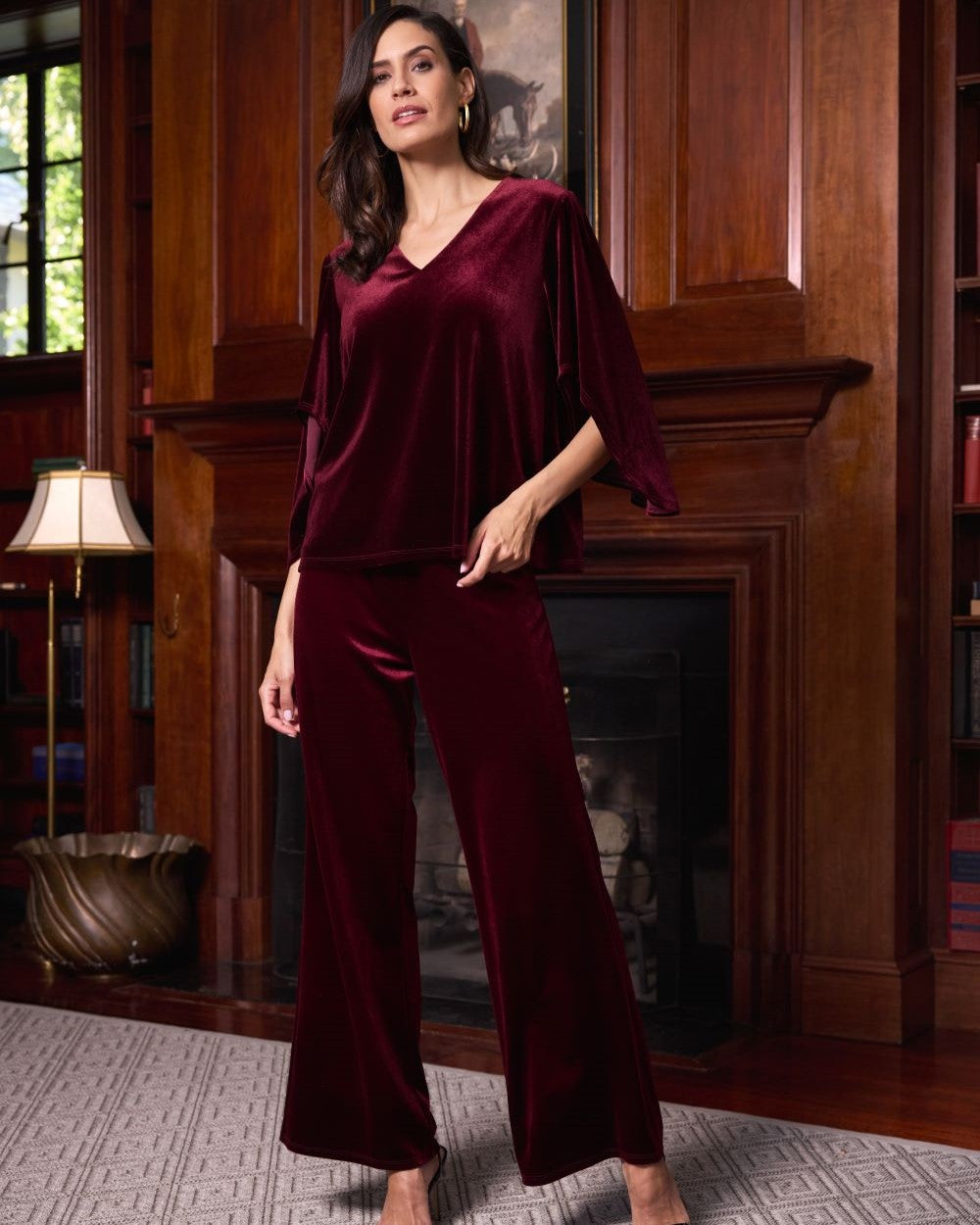 Daniella Top - Stretch Velvet