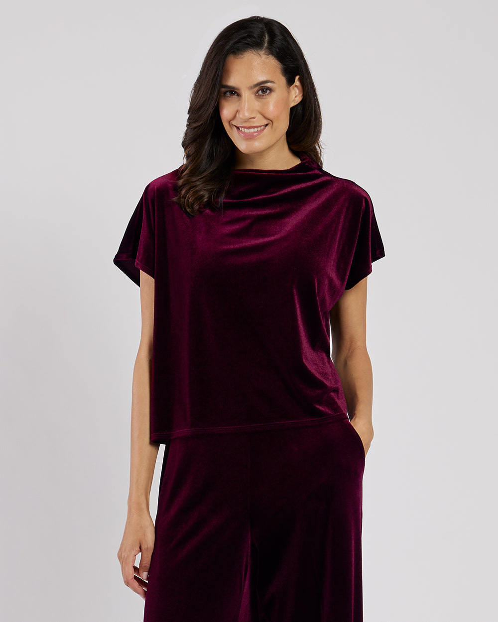 Tillie Top - Stretch Velvet