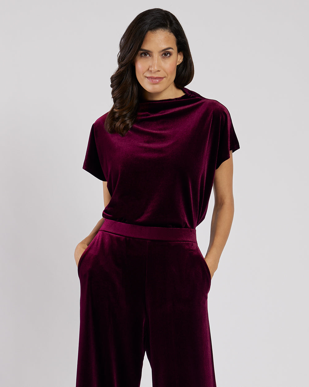 Tillie Top - Stretch Velvet