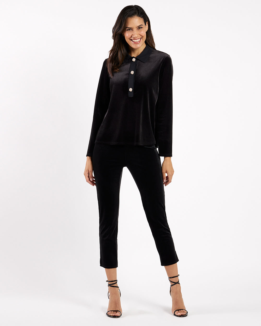 Colby Top - Stretch Velvet