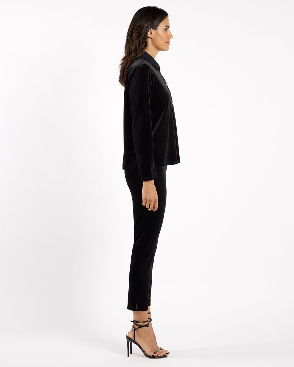 Colby Top - Stretch Velvet
