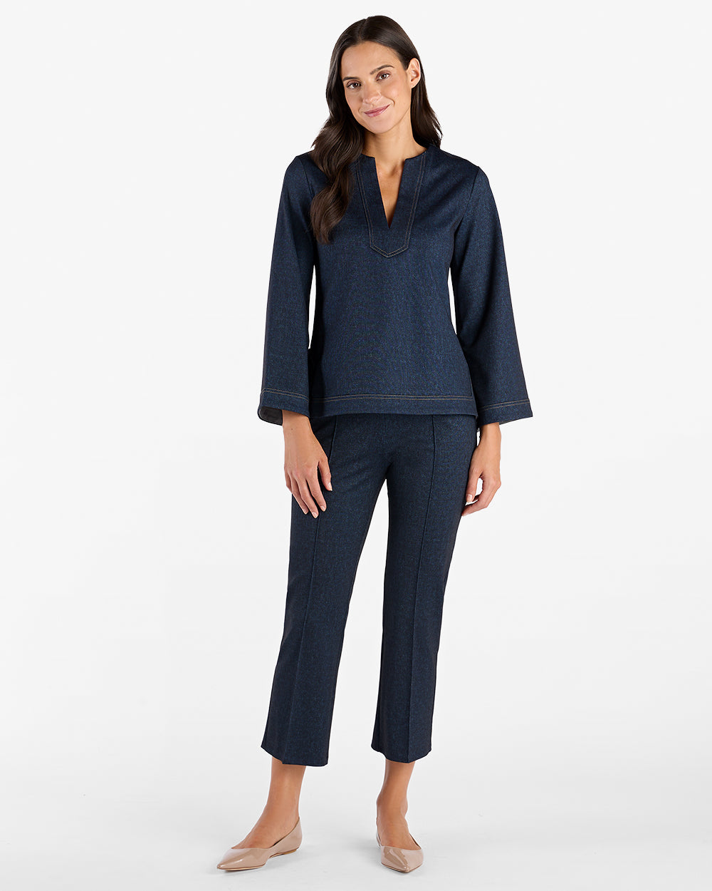Sybil Top - Jude Denim