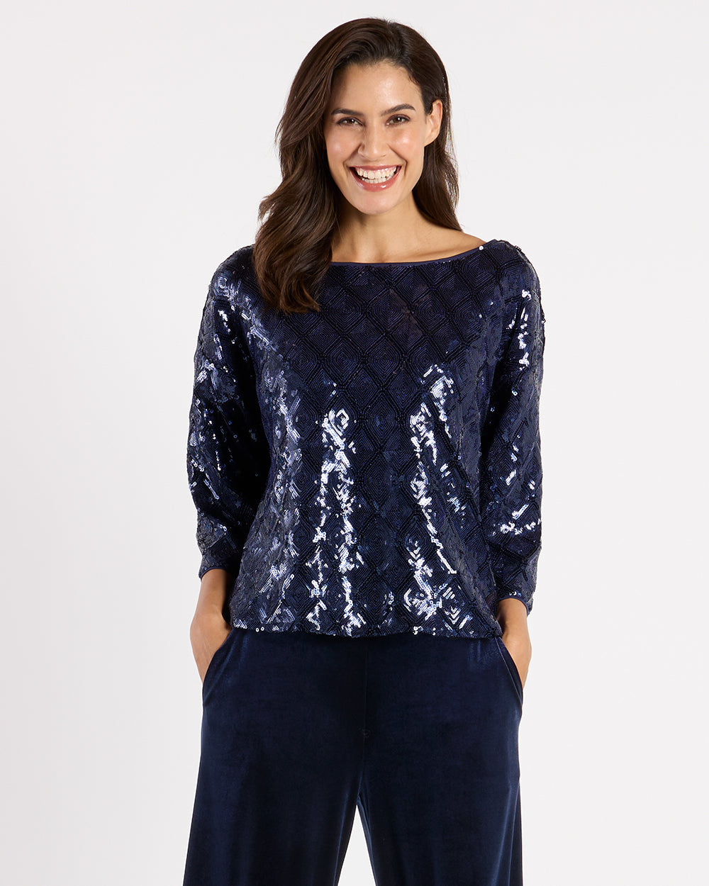 Dora Top - Sequins