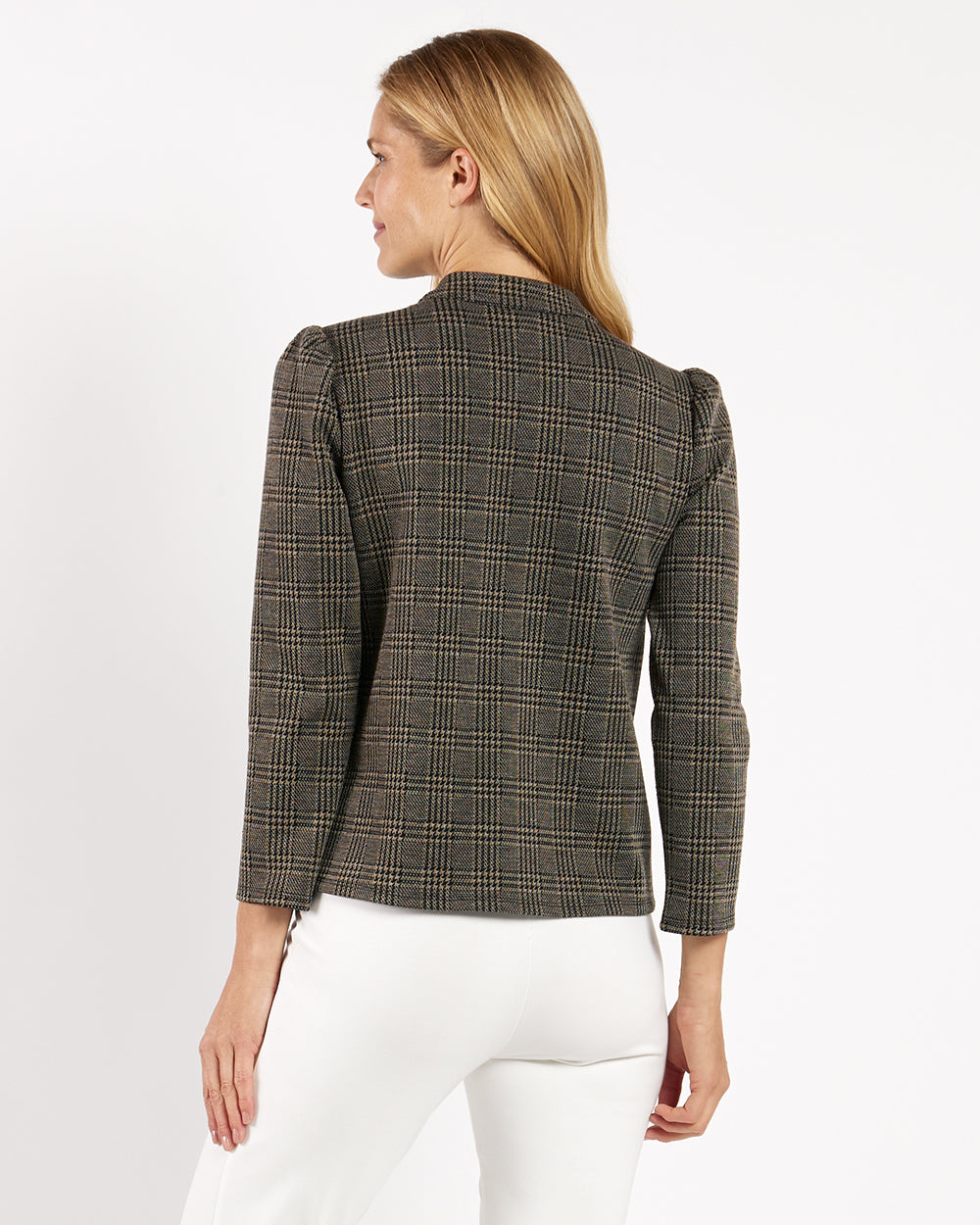Marley Jacket - Textured Plaid