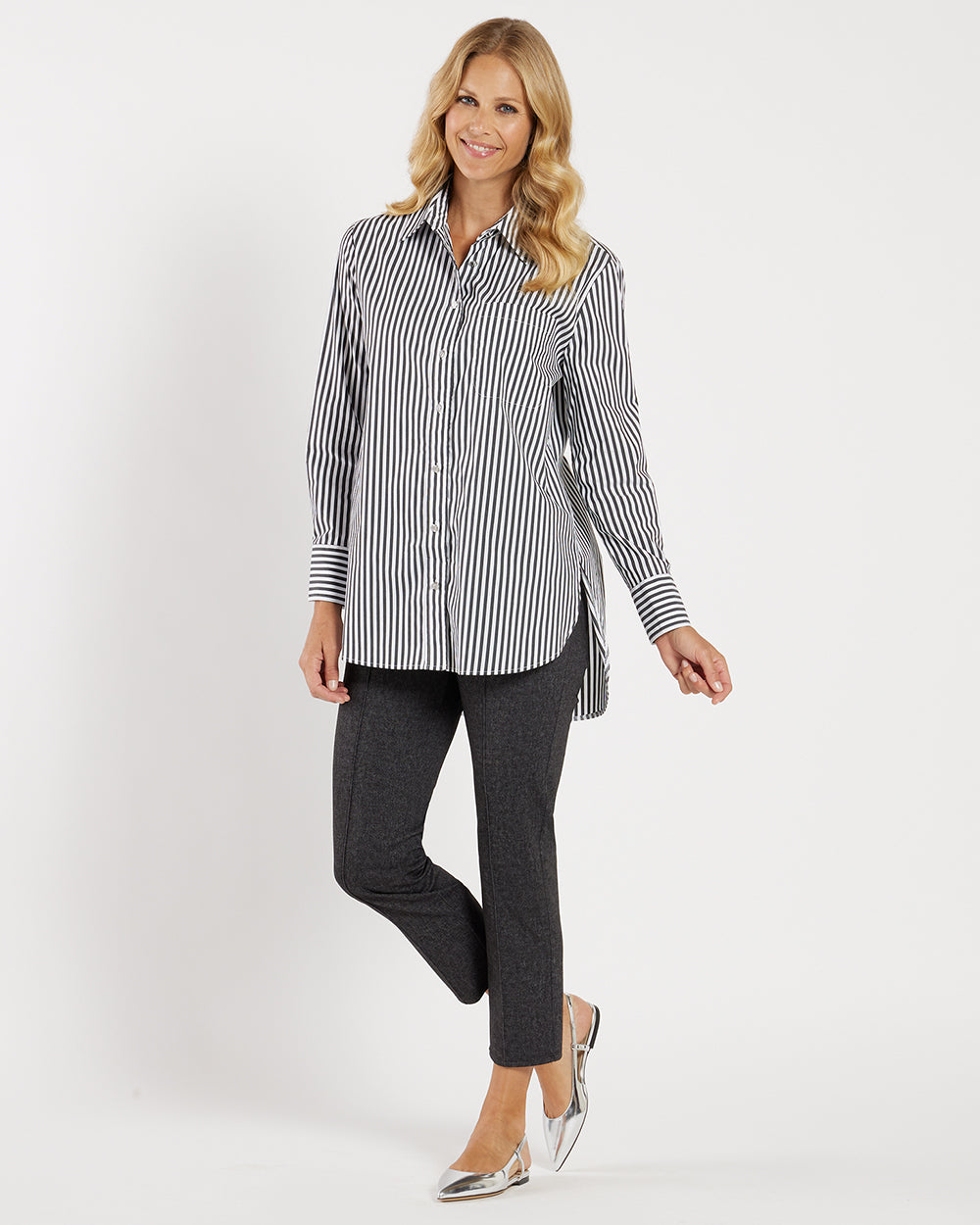 Kimber Top - Cotton Shirting