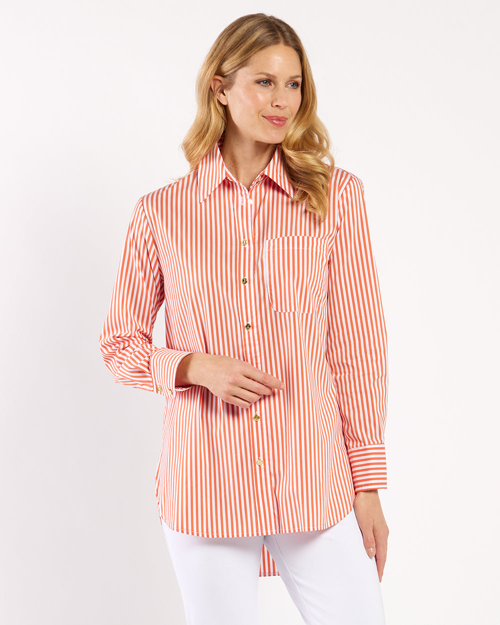 Kimber Top - Cotton Shirting