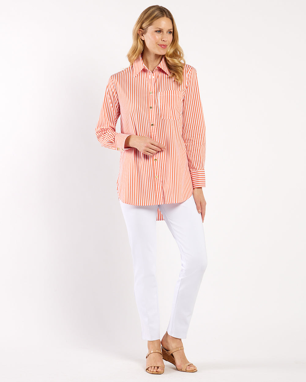 Kimber Top - Cotton Shirting