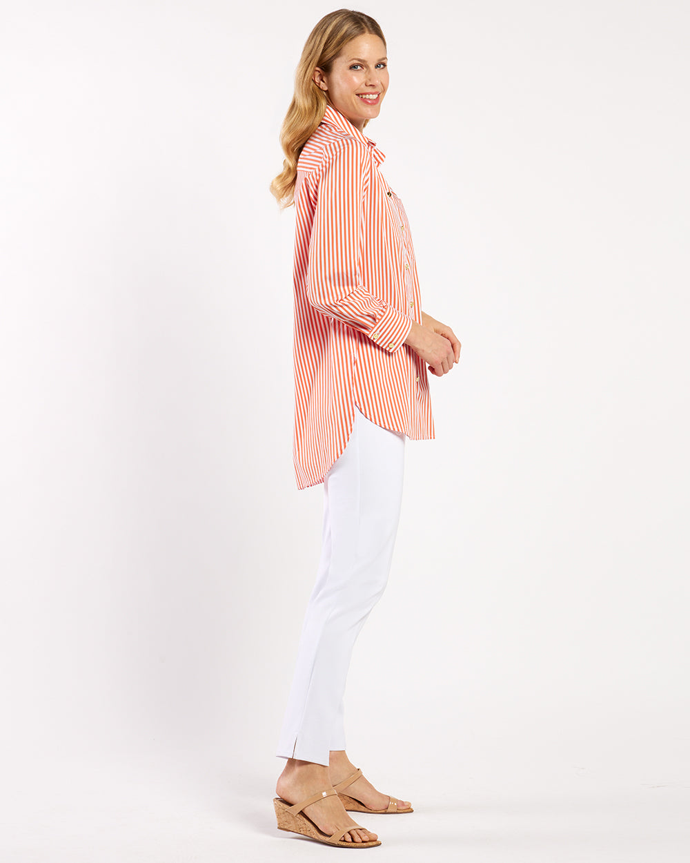 Kimber Top - Cotton Shirting