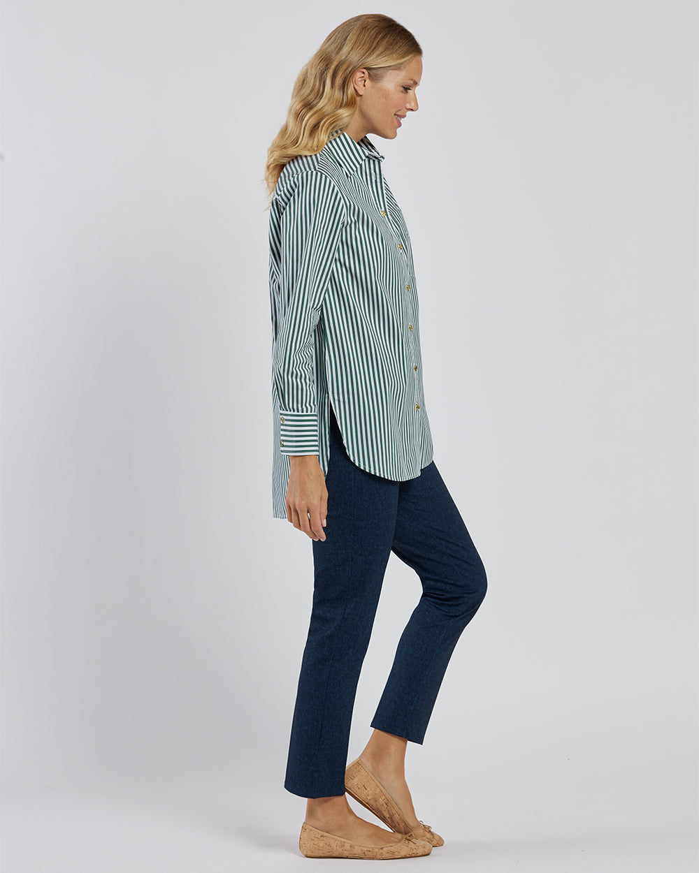 Kimber Top - Cotton Shirting