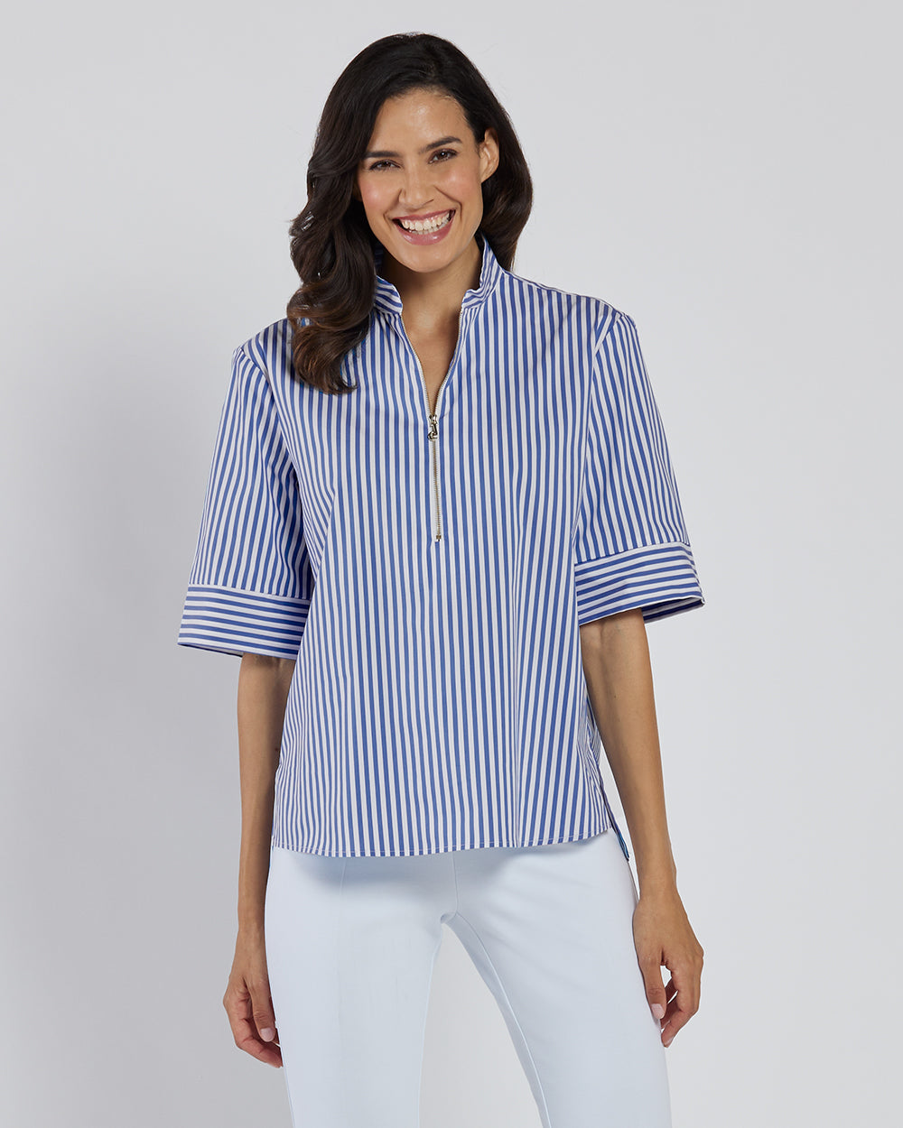 Goldie Top - Cotton Shirting