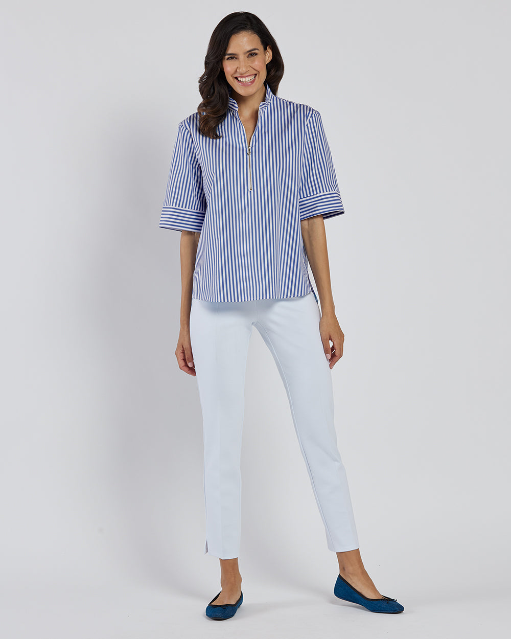 Goldie Top - Cotton Shirting