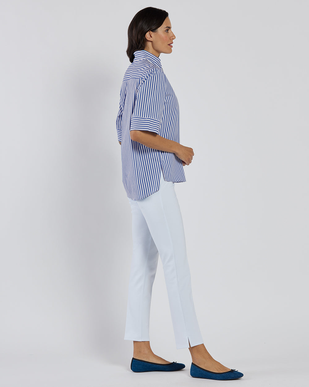 Goldie Top - Cotton Shirting