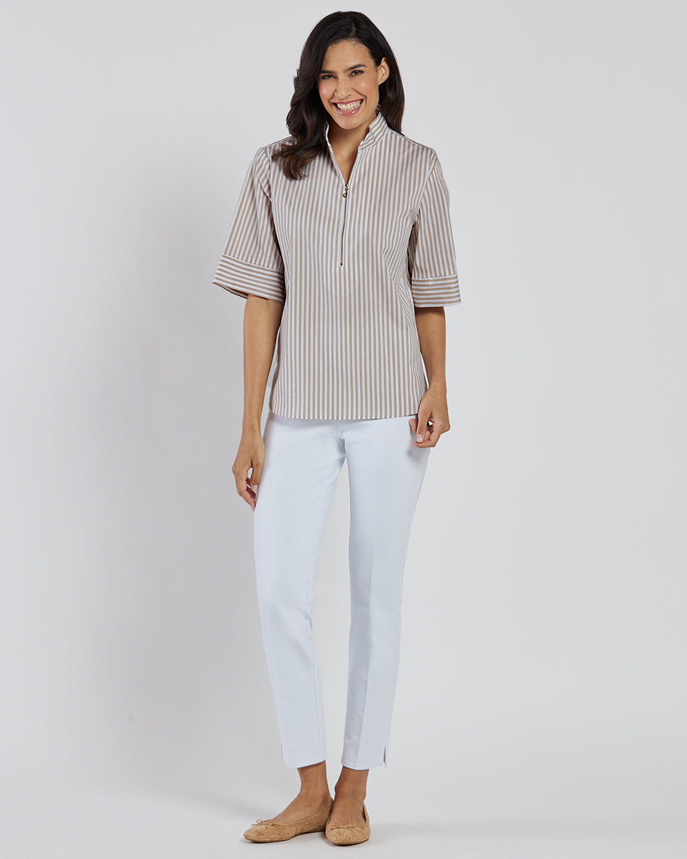 Goldie Top - Cotton Shirting