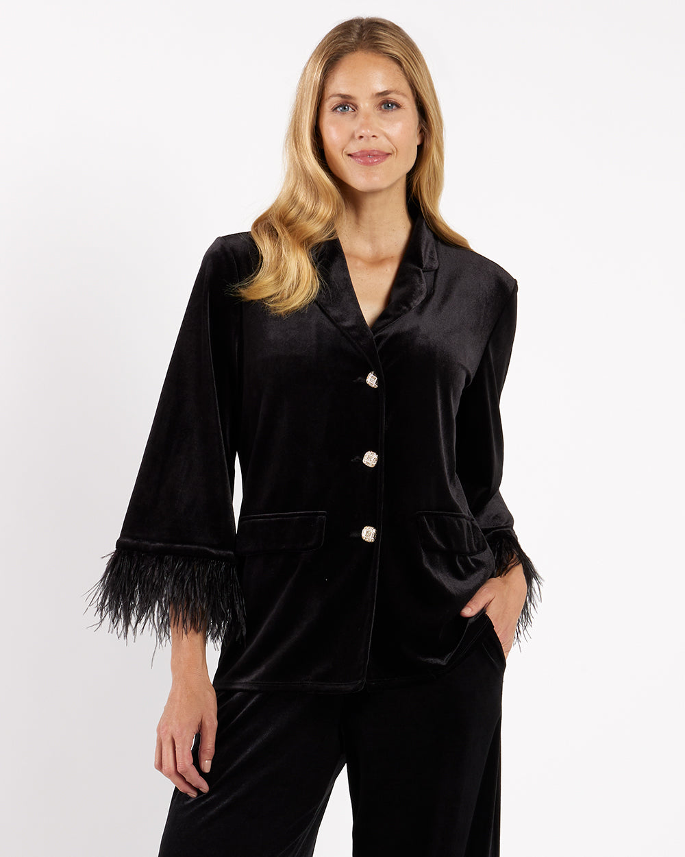 Essie Jacket - Stretch Velvet