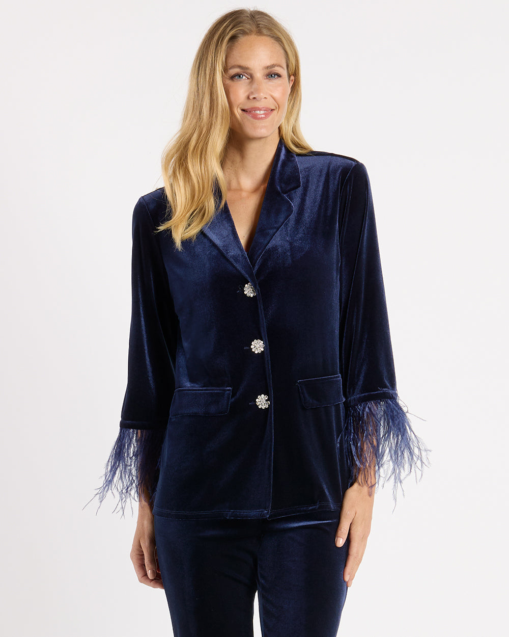 Essie Jacket - Stretch Velvet