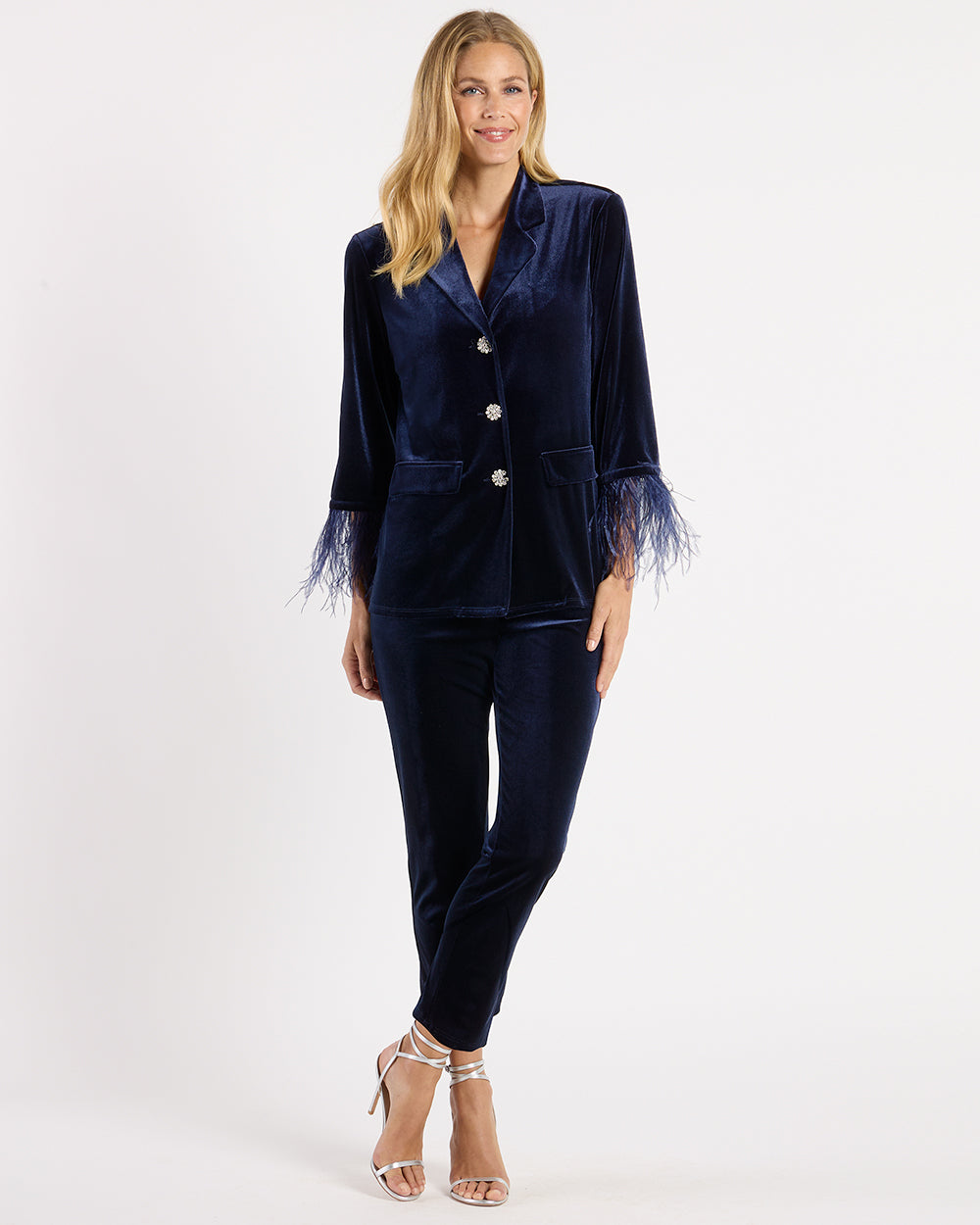 Lucia Pant - Stretch Velvet