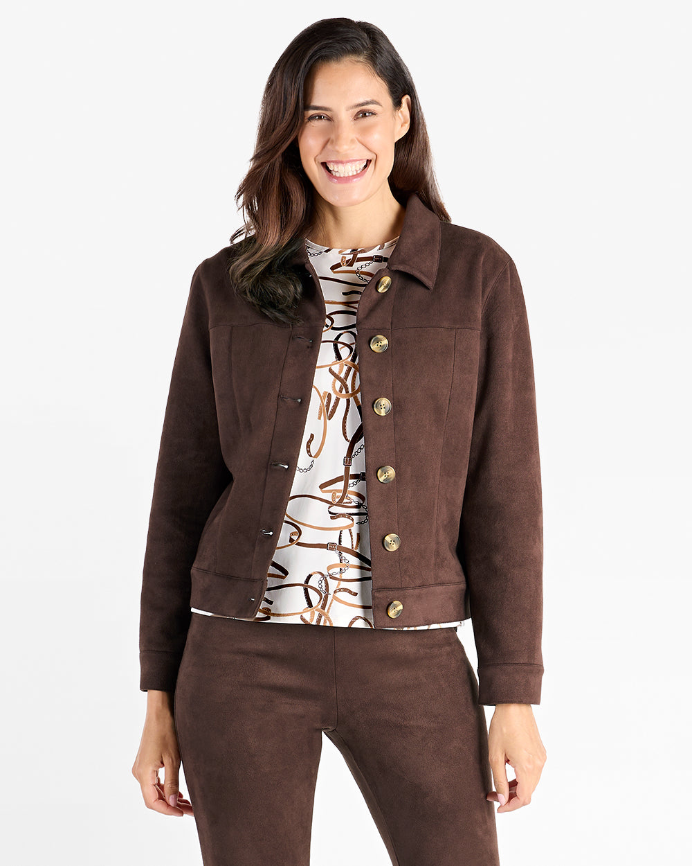 Hudson Jacket - Faux Suede