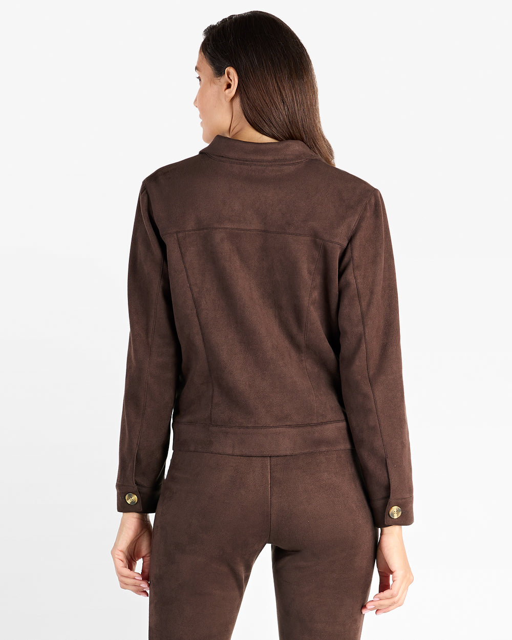 Hudson Jacket - Faux Suede