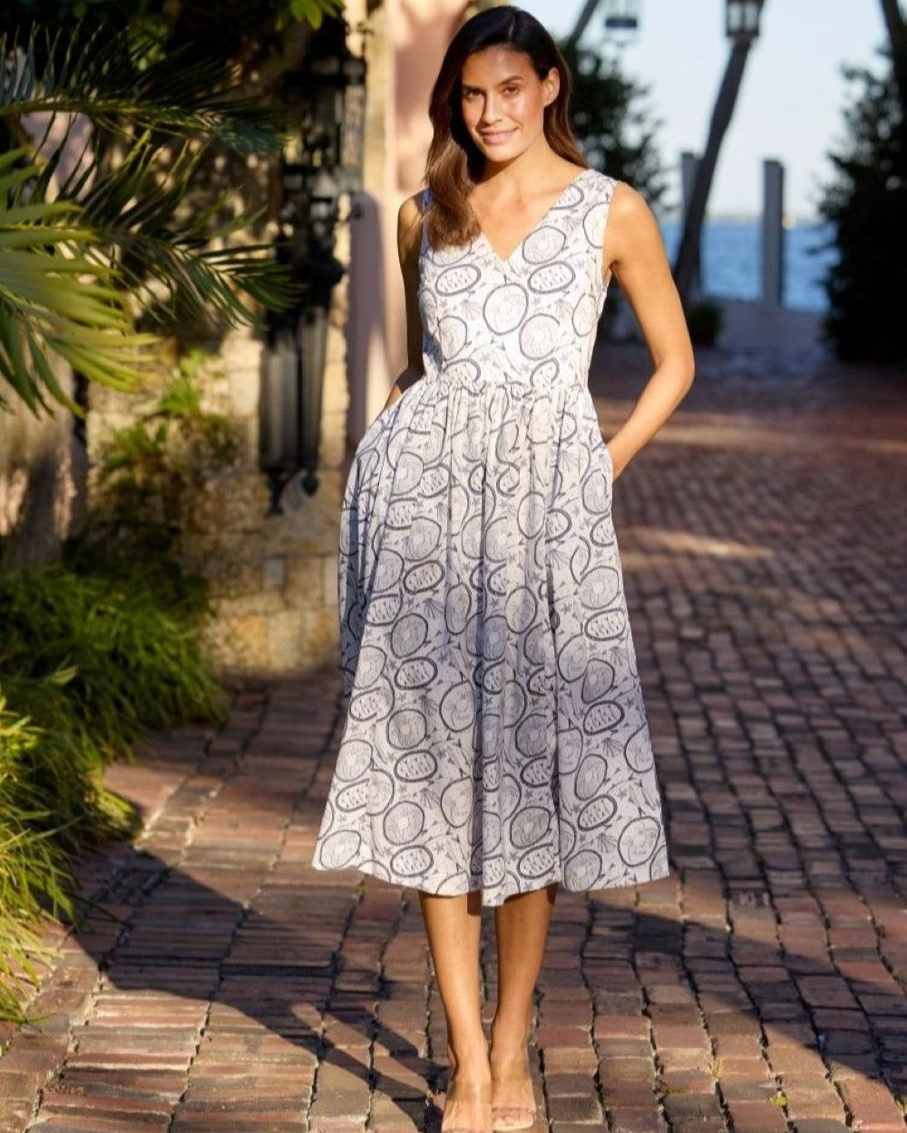 Pansy Dress - Stretch Poplin